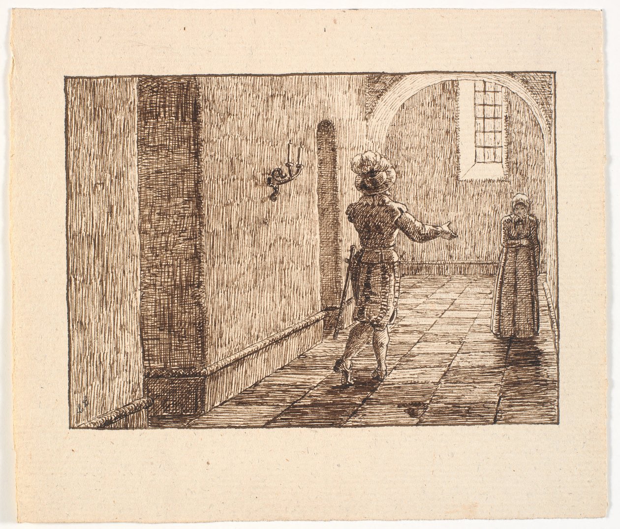 Illustration zu St. St. Blicher, Die drei Heiligenabende von Christen Dalsgaard