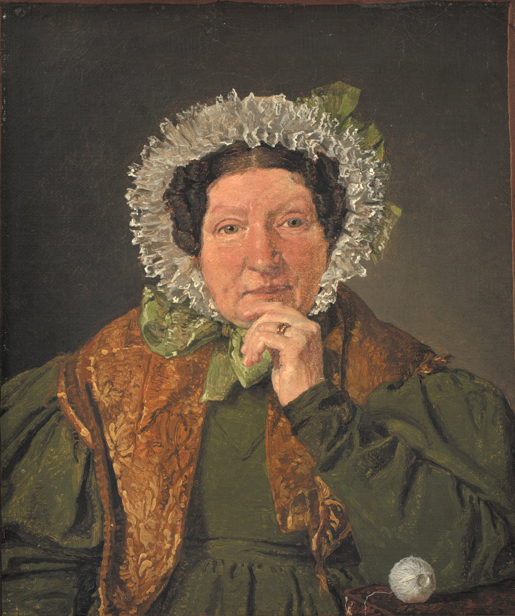 Porträt der Mutter des Künstlers, Cecilia Margrethe Købke, geb. Petersen von Christen Købke