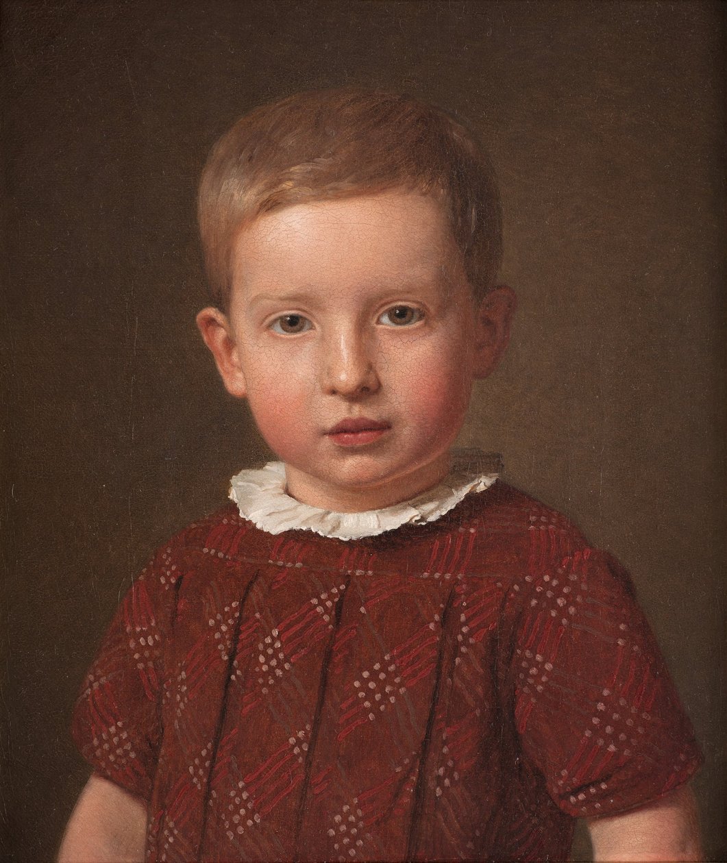 Johan Jacob Krohn, der Neffe des Künstlers, als Kind von Christen Købke