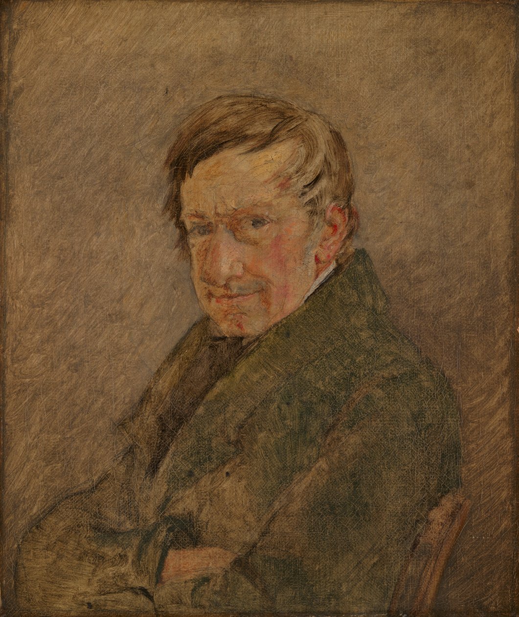 Porträt des Tiermalers C.D. Gebauer von Christen Købke