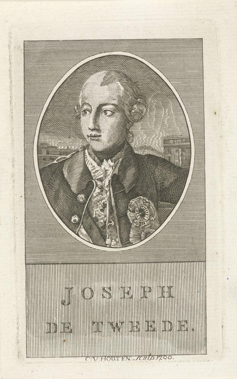 Porträt von Joseph II., deutscher Kaiser von Christiaan van Houten