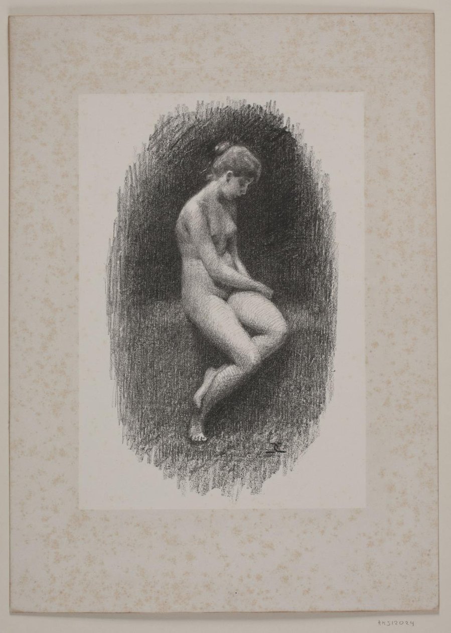 Studie eines weiblichen Modells von Christian Clausen