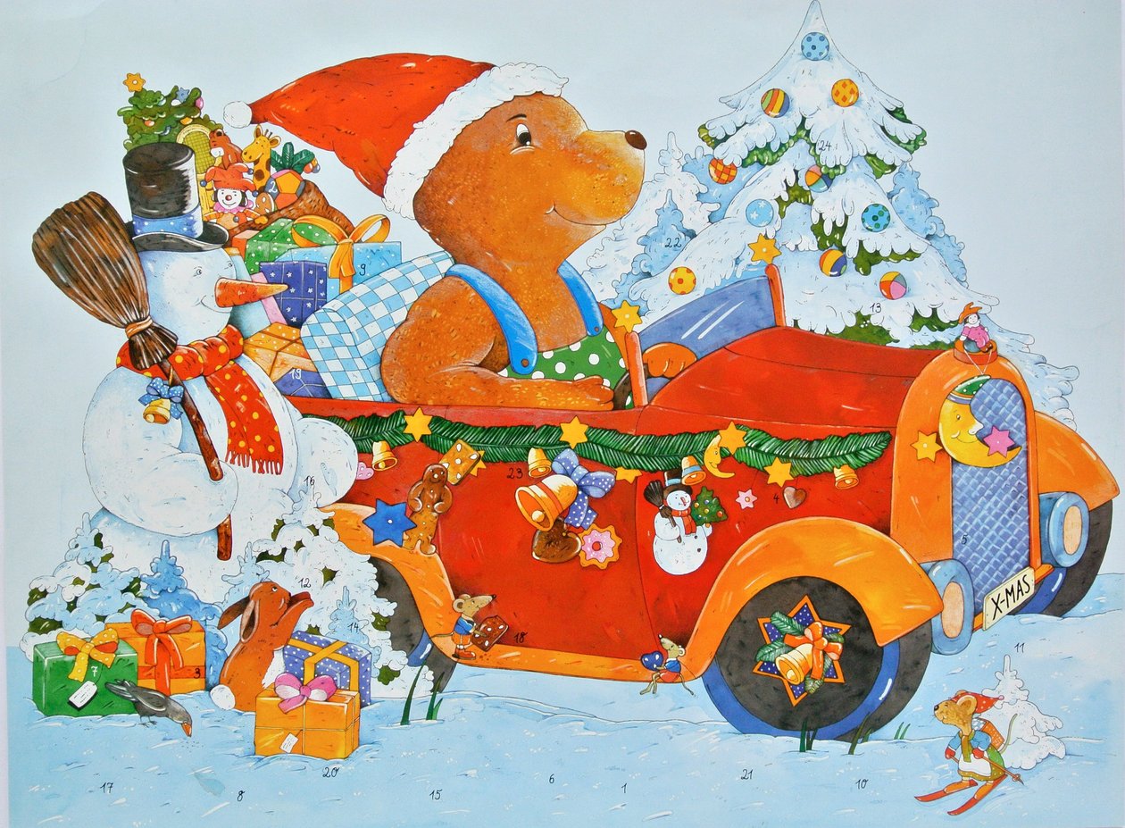 Adventskalender Bär, 2009 von Christian Kaempf