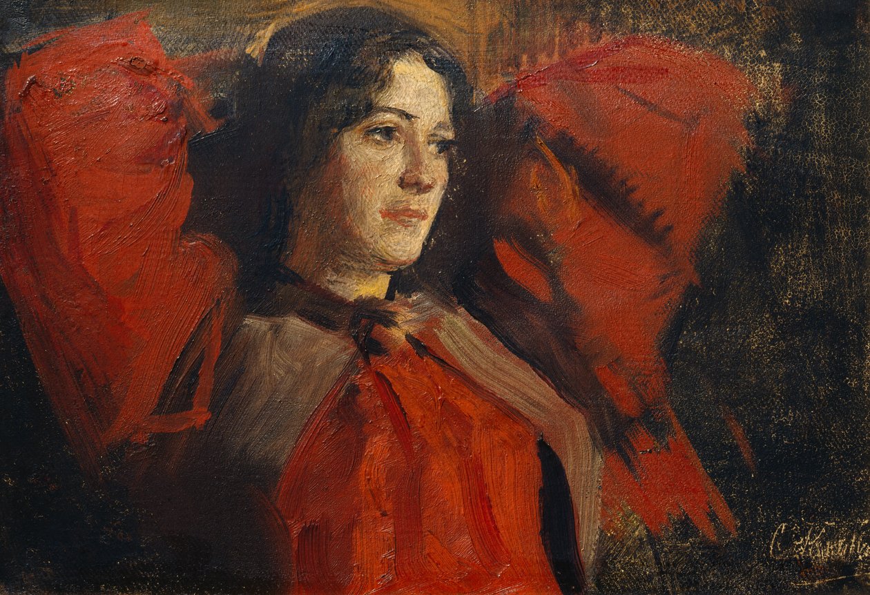 Miss Anna Diriks von Christian Krohg