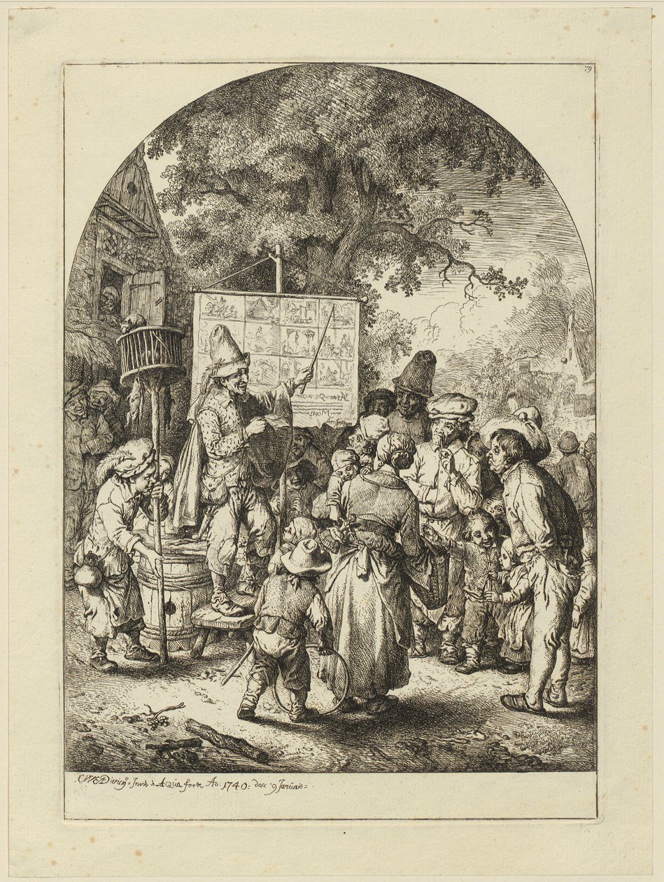Rattengiftverkäufer von Christian Wilhelm Ernst Dietrich