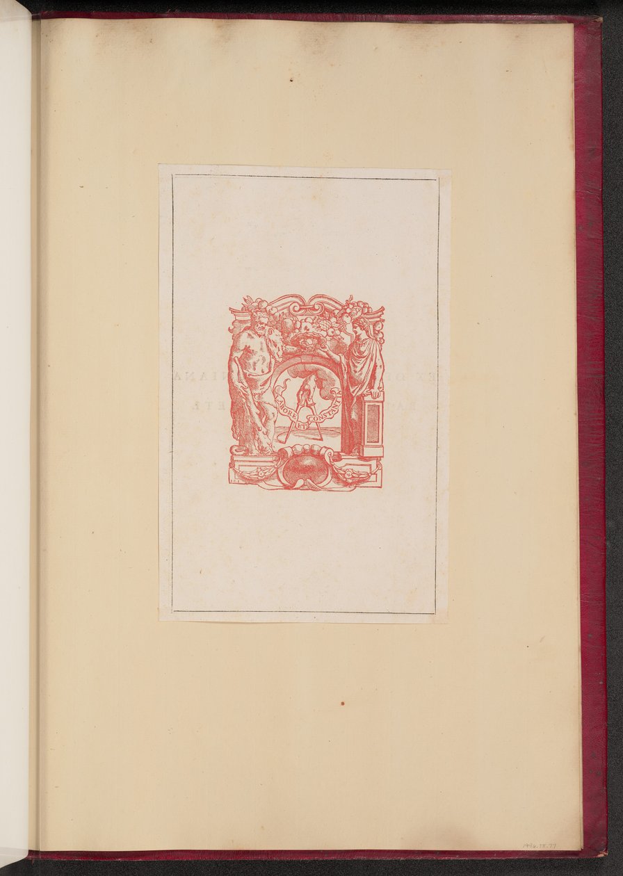 Druckerzeichen für die Plantin-Presse von Christoffel Jegher after Sir Peter Paul Rubens