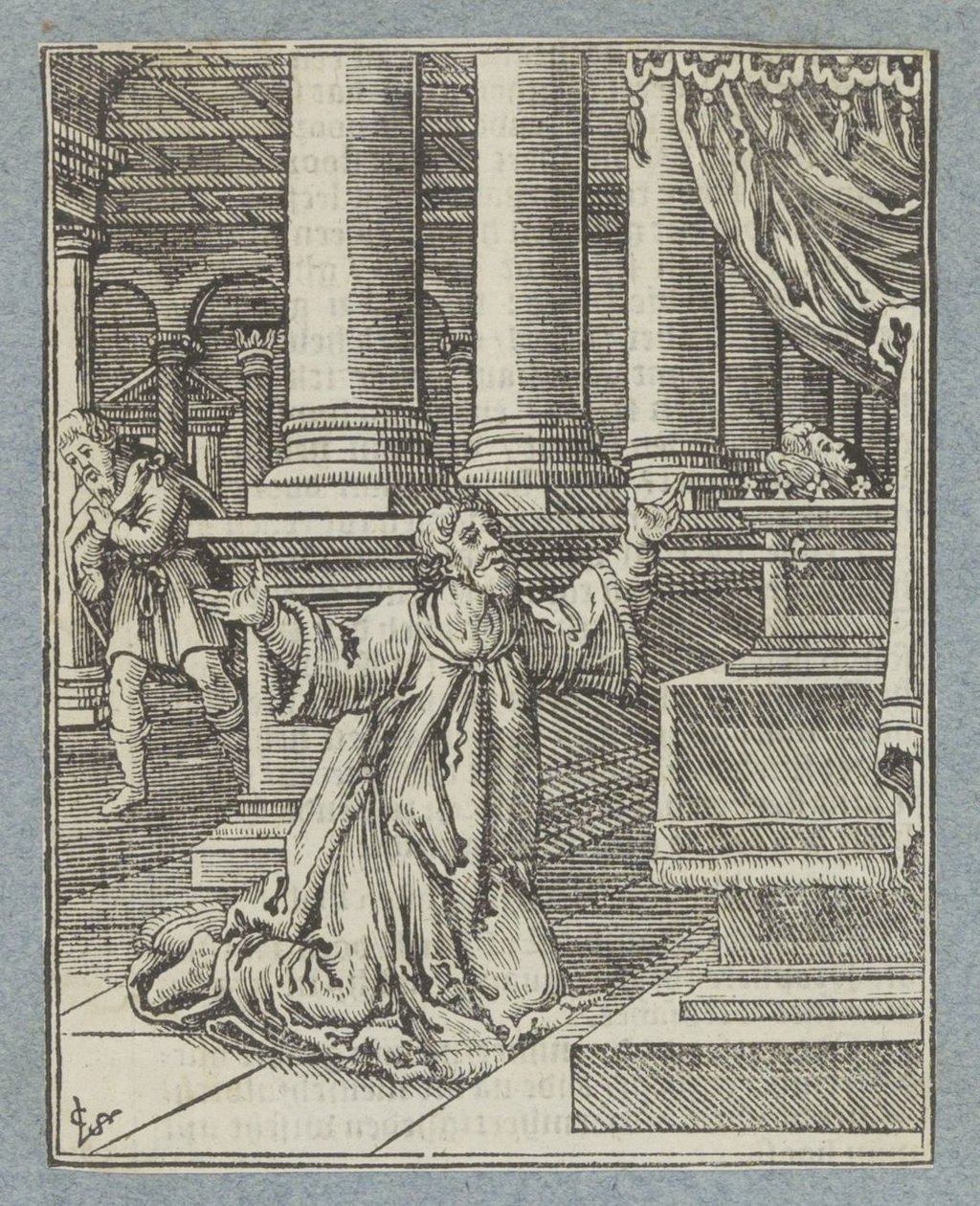 Davids Reue und Strafe von Christoffel van Sichem (II)