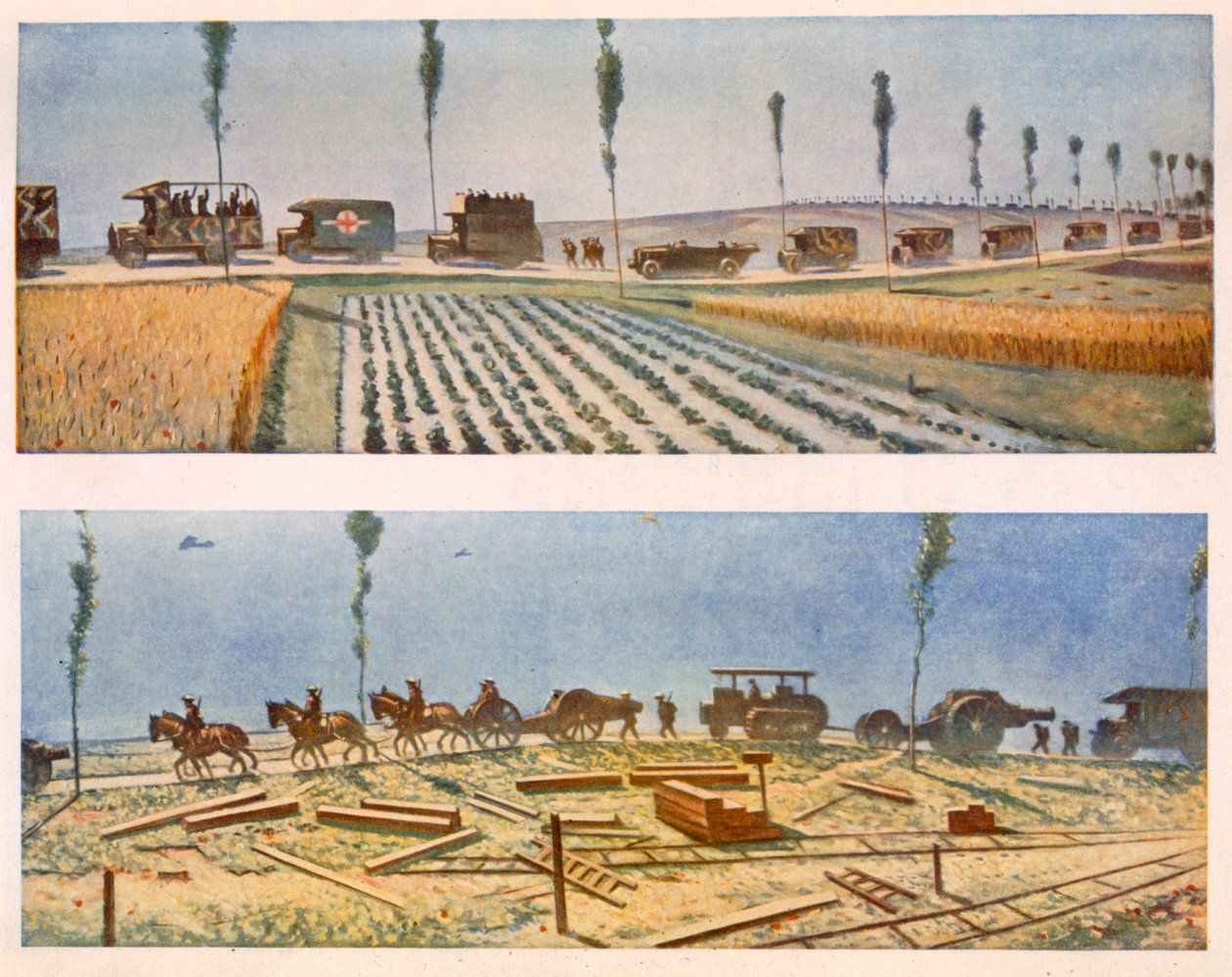 Die Straßen Frankreichs, A und B, aus 
