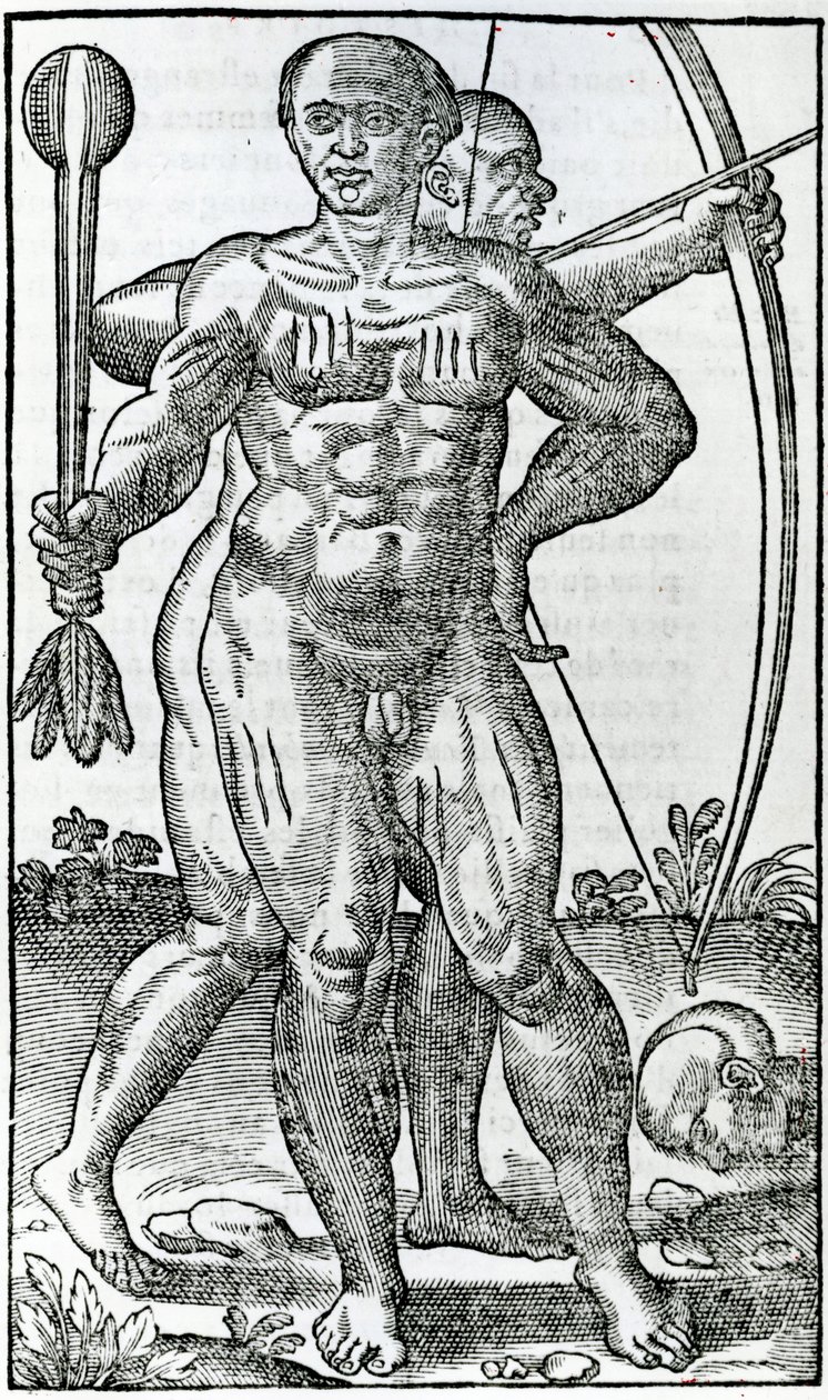 Zwei Eingeborene aus 