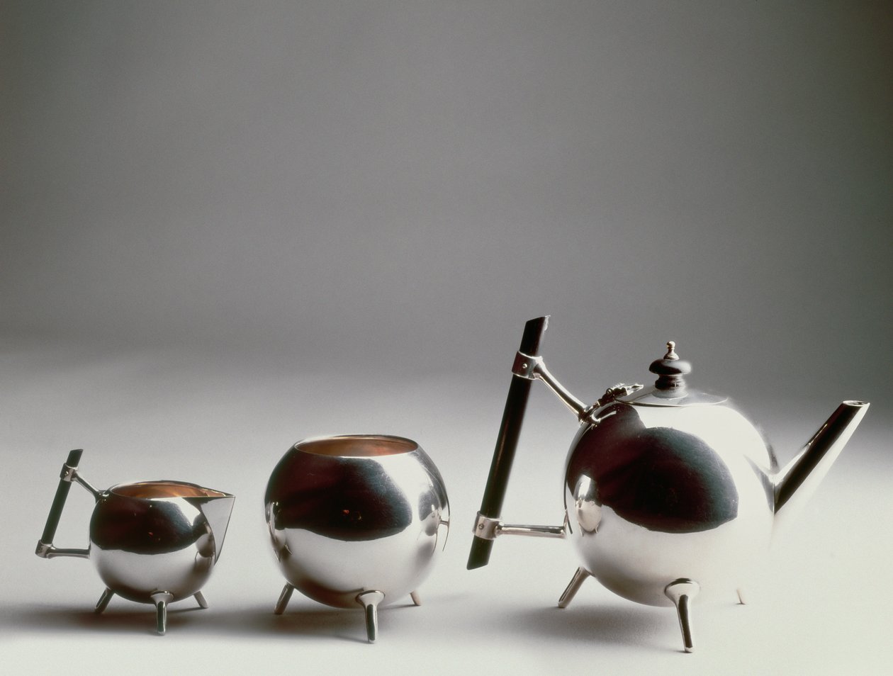 Teeservice hergestellt von Elkington & Company, ca. 1925 von Christopher Dresser