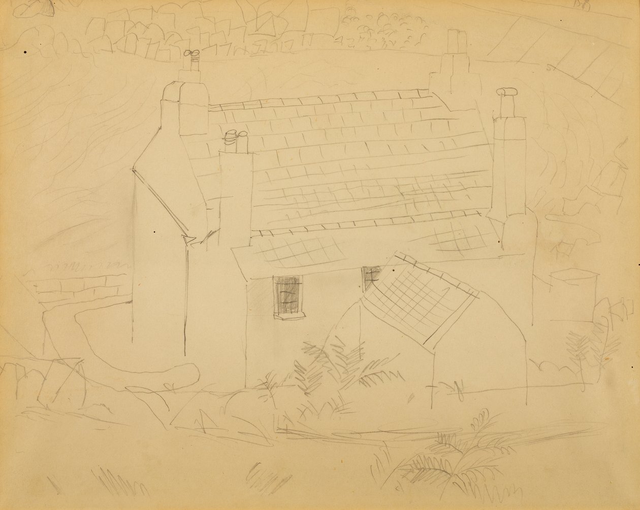 Hütte, Cornwall von Christopher Wood