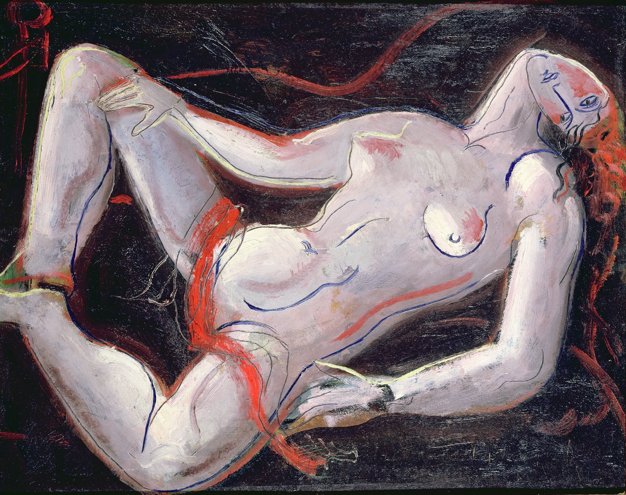 Liegender Akt von Christopher Wood