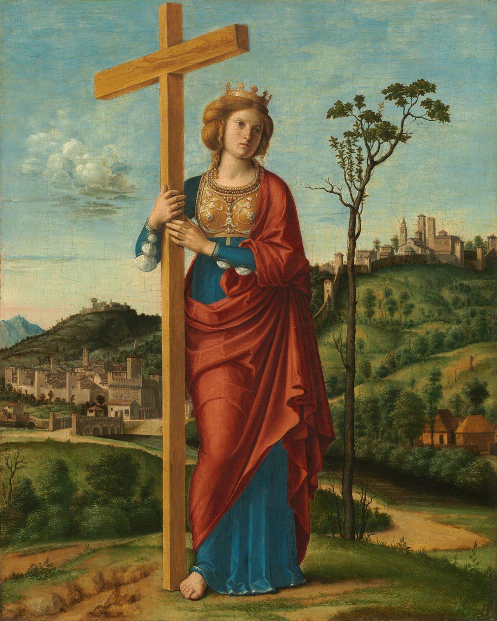 Die heilige Helena von Cima da Conegliano