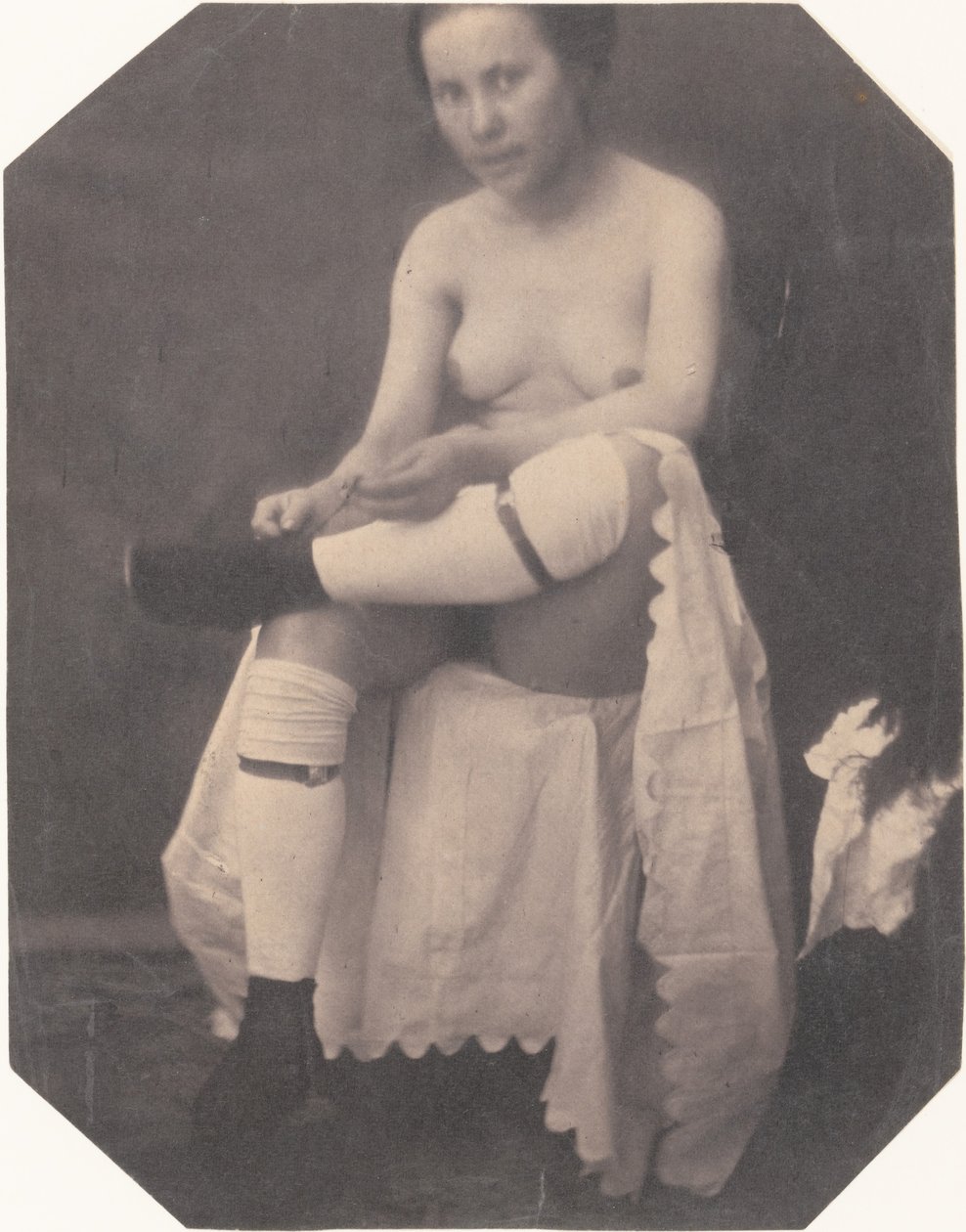 Weiblicher Akt, ca. 1855 von Circle of Louis Adolphe Humbert de