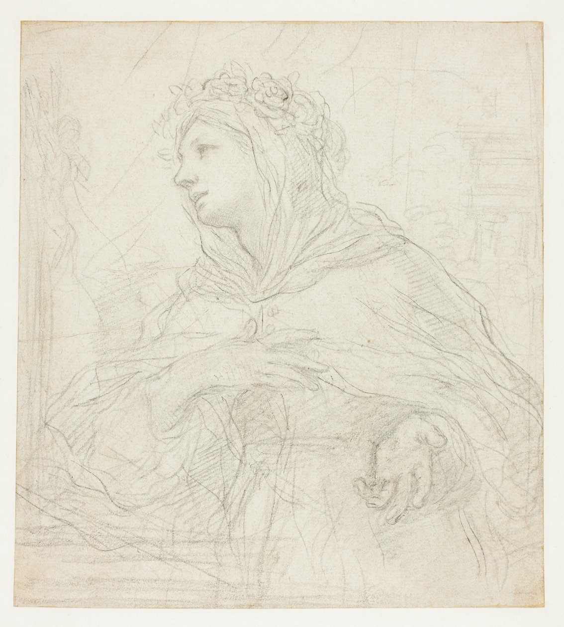 Studie von Santa Rosalia von Palermo von Ciro Ferri
