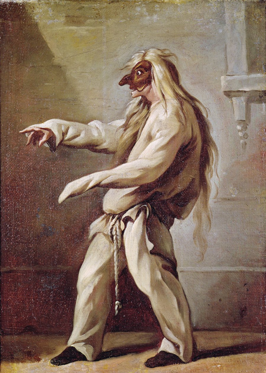 Charakter aus der Commedia dell
