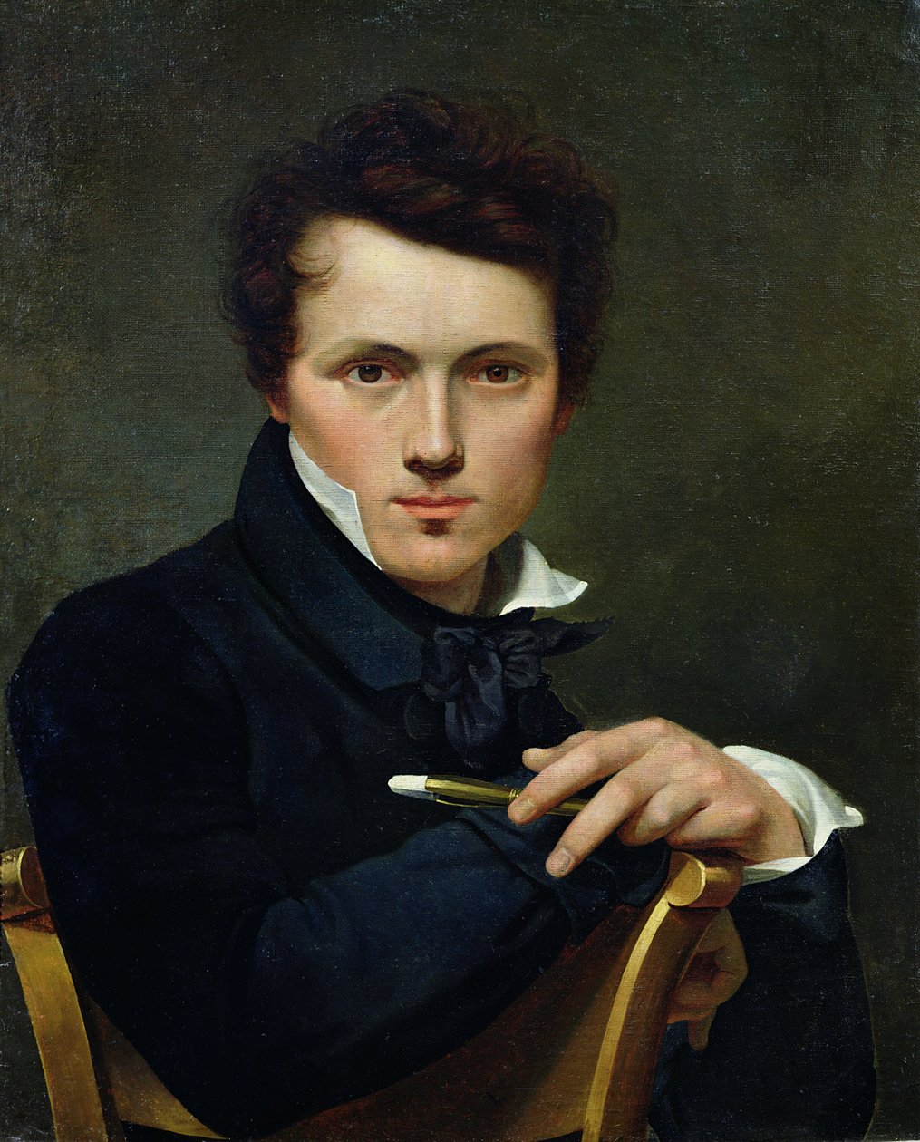Selbstporträt, ca. 1818 von Claude Marie Dubufe