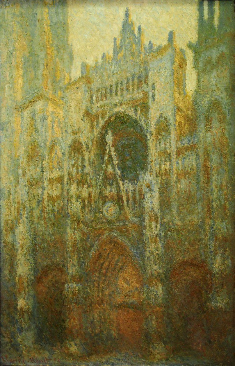 Kathedrale von Rouen von Claude Monet