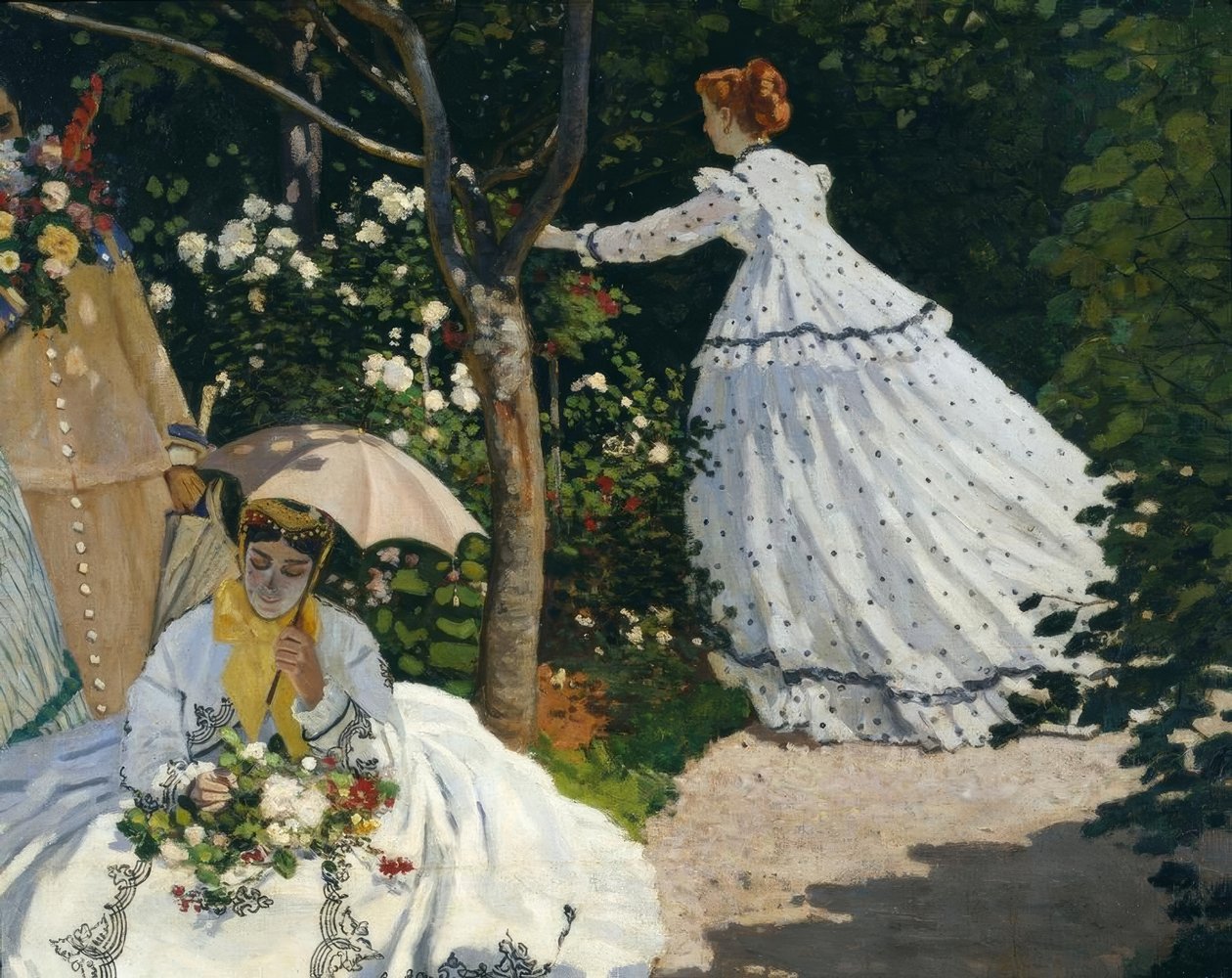 Frauen im Garten von Claude Monet