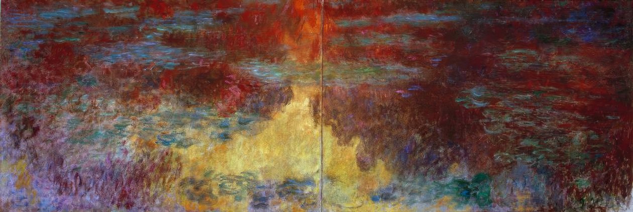 Claude Monet 'Seerosenteich #2' Fine Art Druck – Giclée-Reproduktion Auf Leinwand, Ungerahmt