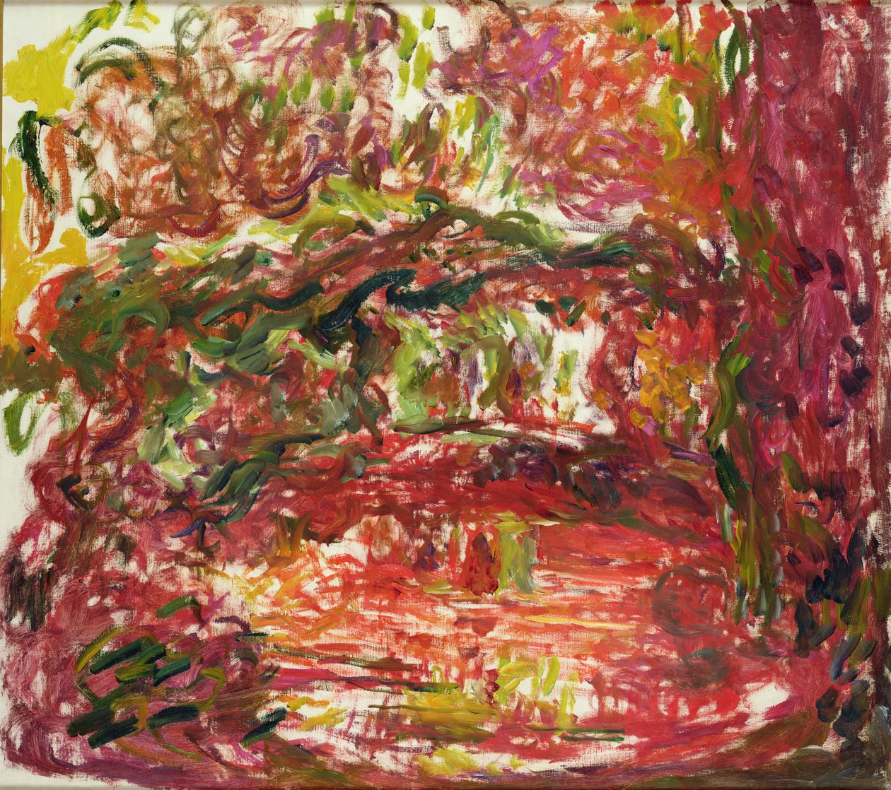 Die japanische Brücke in Giverny, 1918-24 von Claude Monet