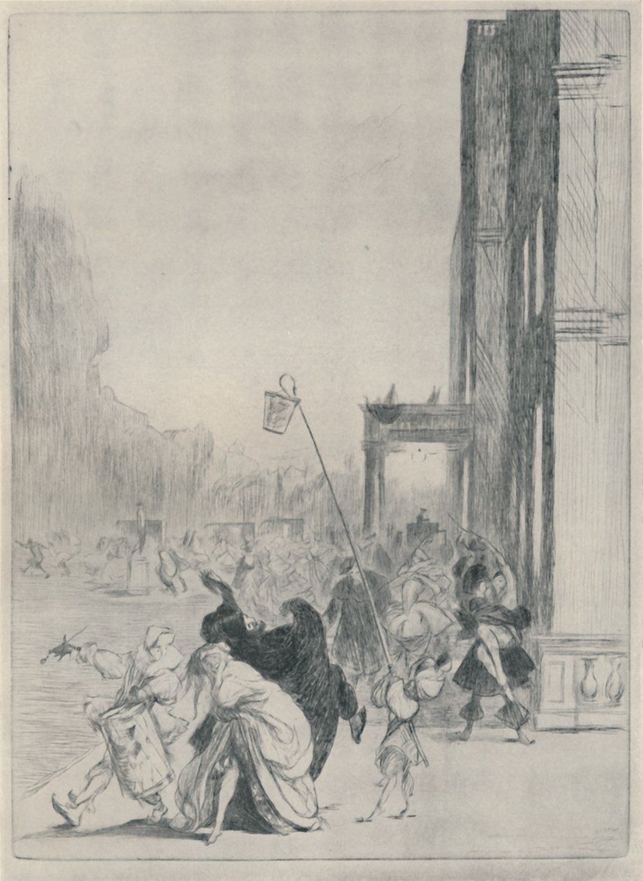 Nach dem Kostümball, 1920 von Claude Allin Shepperson