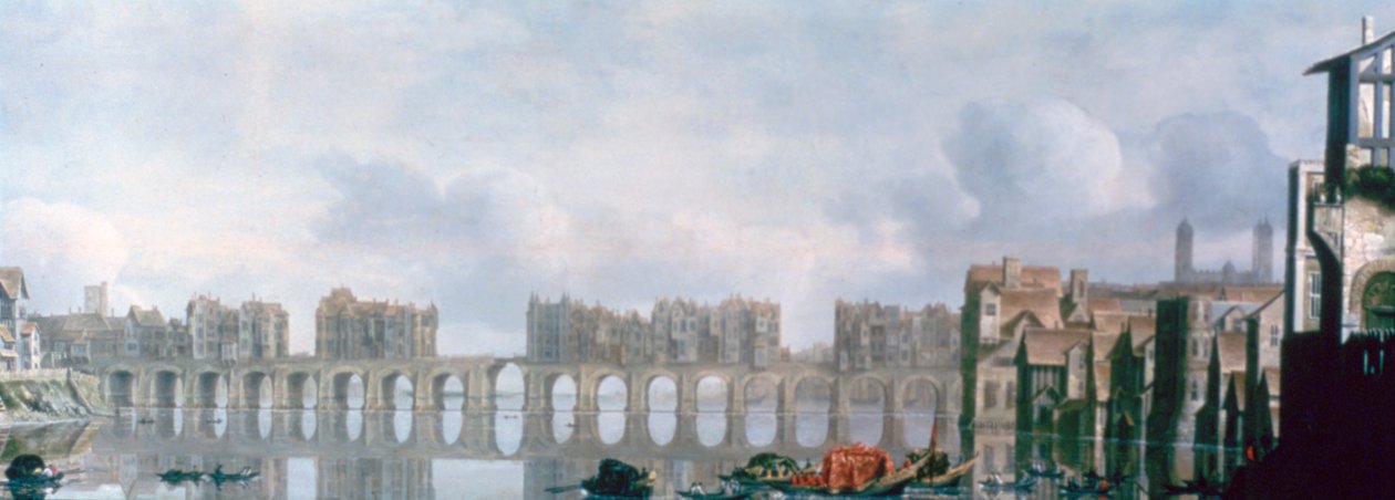 London Bridge, 1630 von Claude Jongh