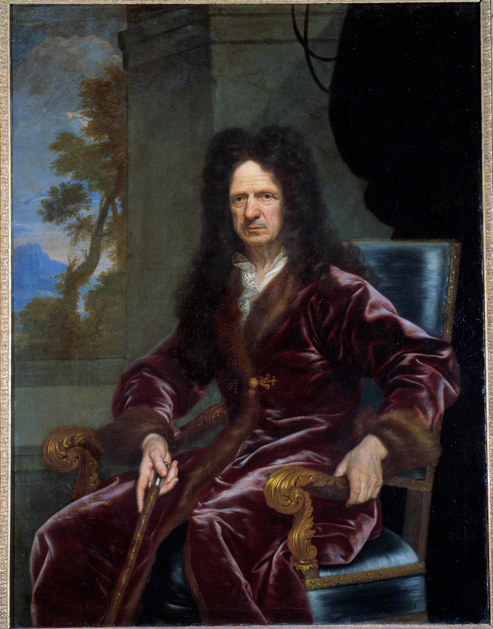 Porträt von Andre Le Notre (Andre Lenotre) von Claude Lefebvre