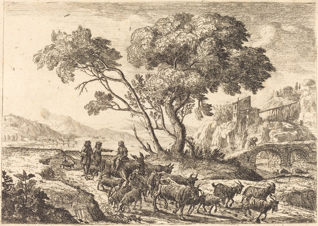 Abfahrt zu den Feldern von Claude Lorrain
