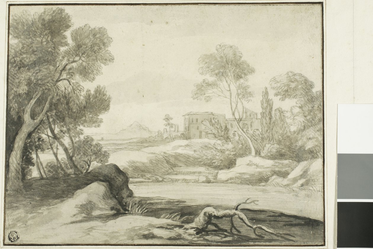 Flusslandschaft von Claude Lorrain
