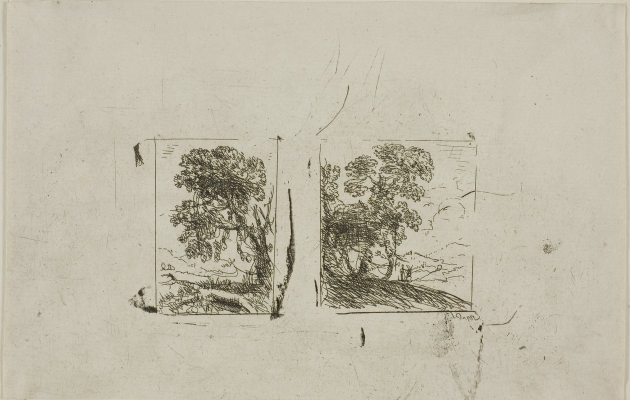 Die zwei Landschaften von Claude Lorrain