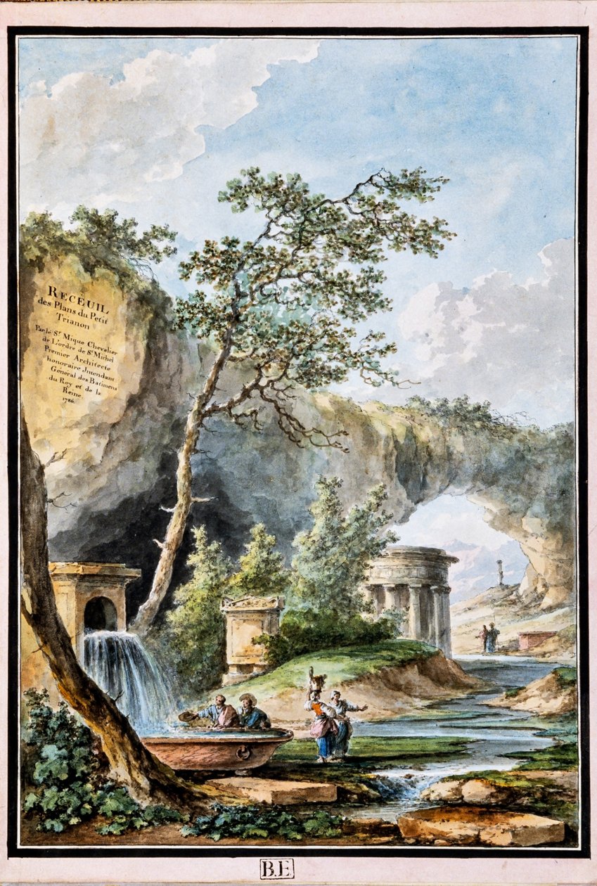 Titelseite mit Garten, aus 