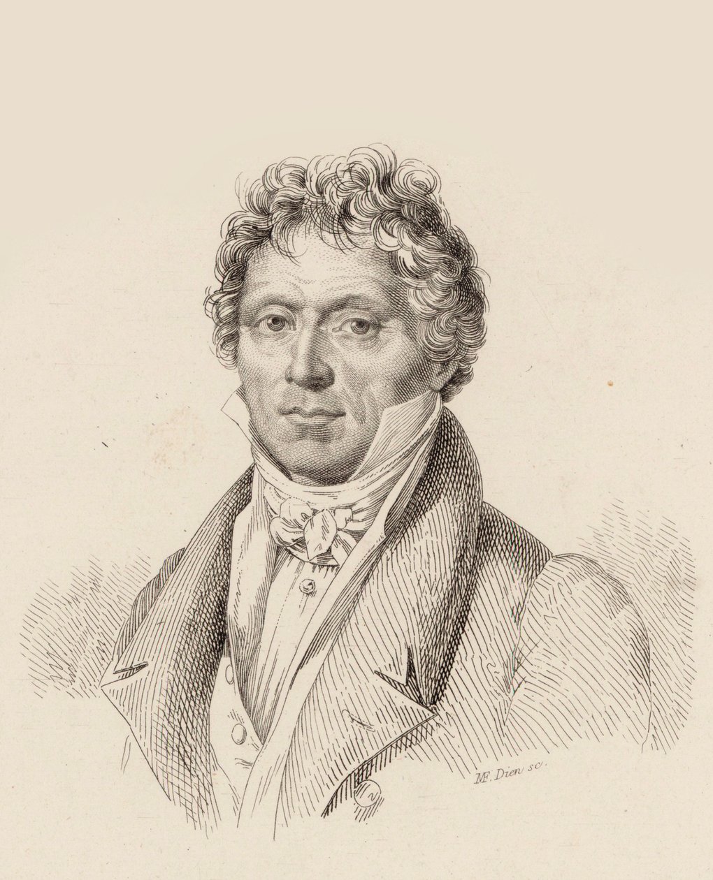 Porträt des Komponisten Anton Reicha 1770-1836, 1837 von Claude Marie François Dien