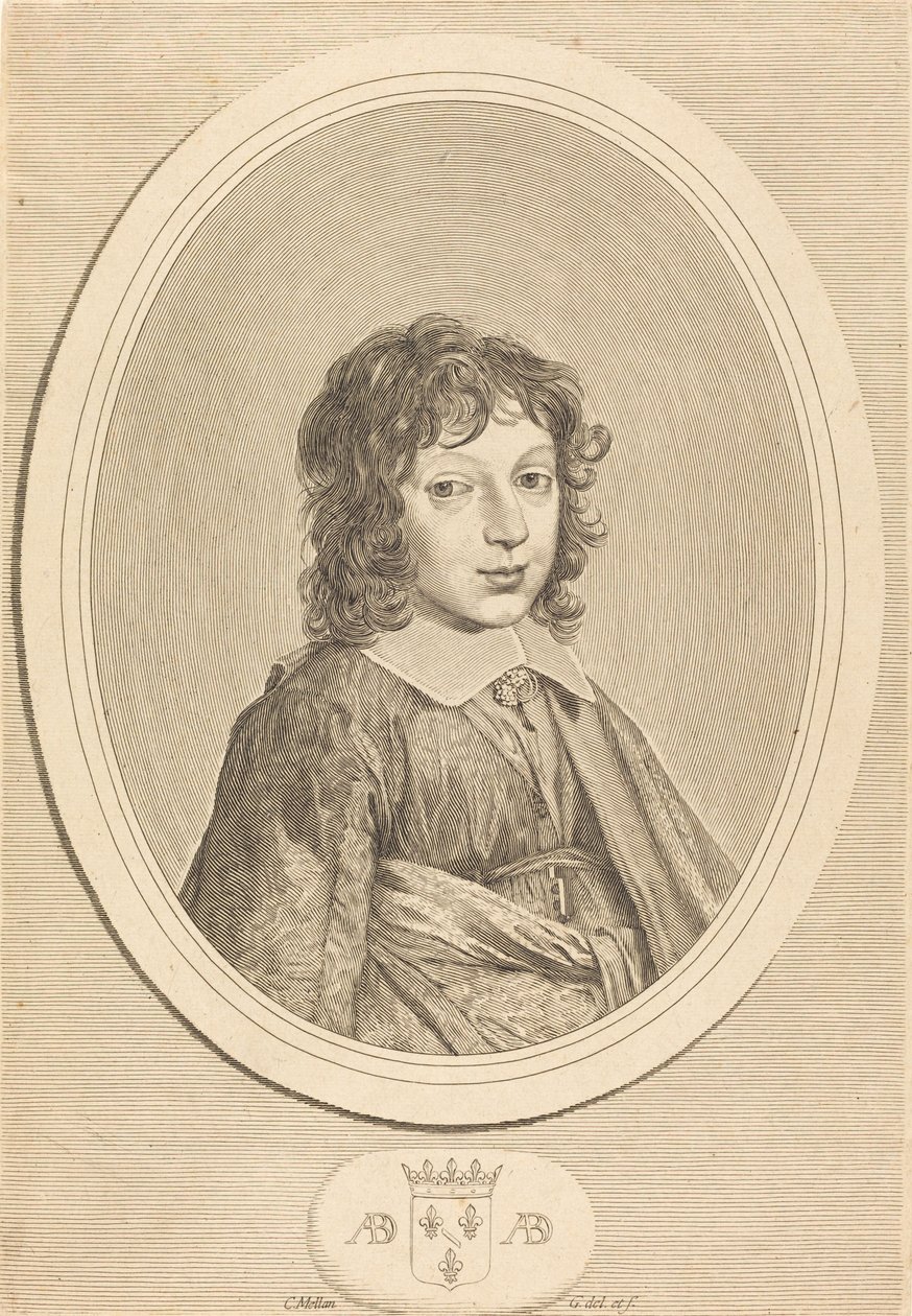 Armand de Bourbon, Prinz von Condé von Claude Mellan