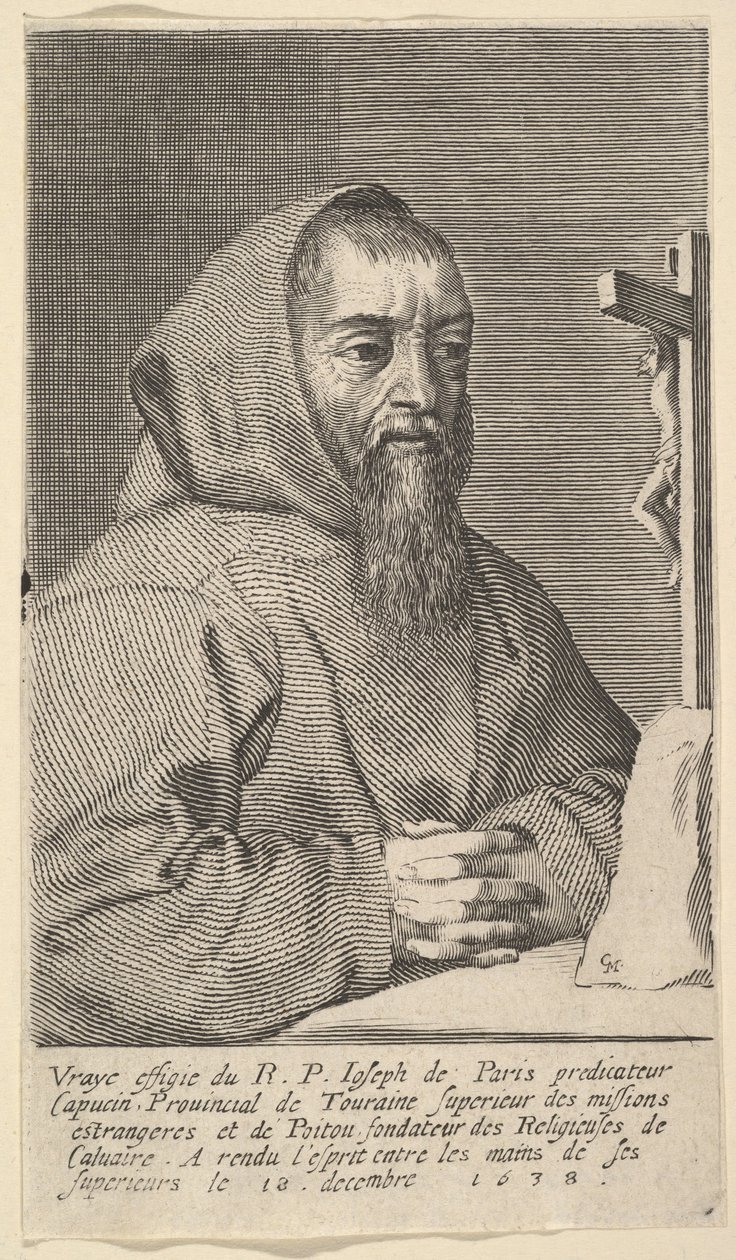 François Le Clerc Du Tremblay, genannt Père Joseph von Claude Mellan