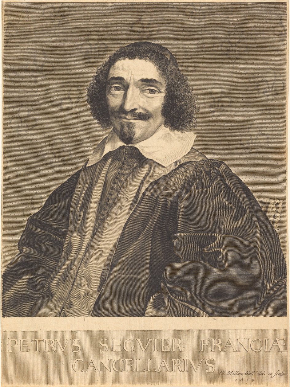 Pierre Séguier von Claude Mellan
