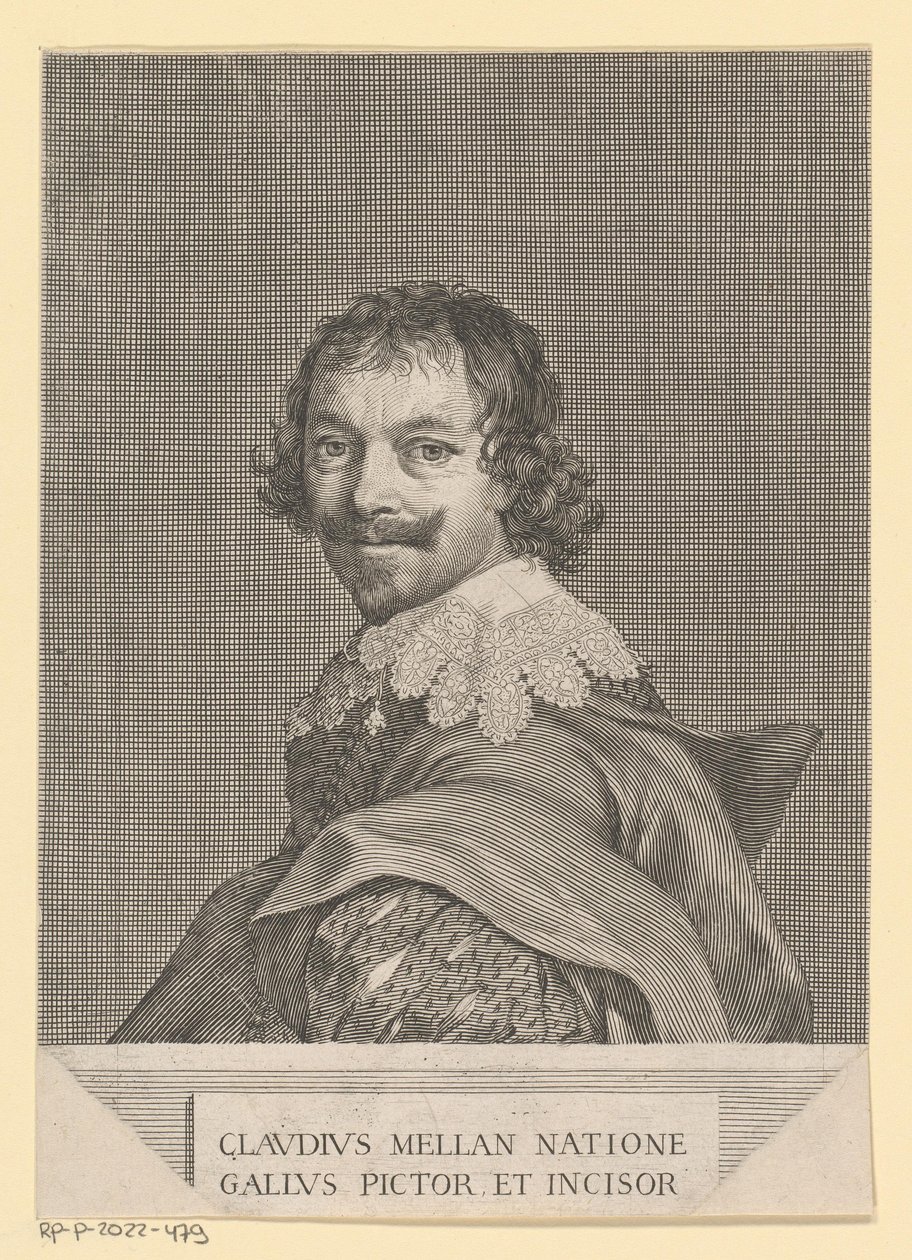Selbstporträt von Claude Mellan