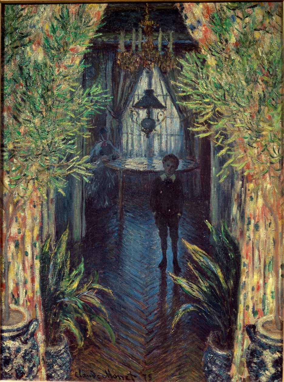 Eine Ecke einer Wohnung von Claude Monet