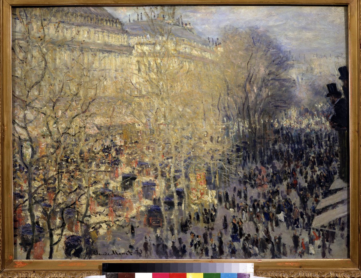 Boulevard des Capucines von Claude Monet