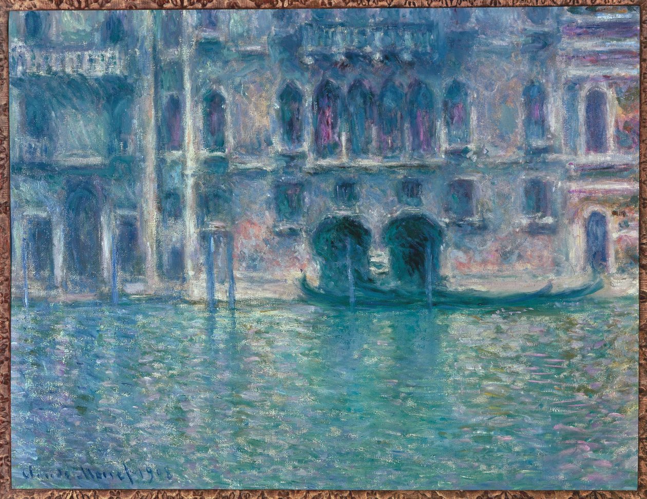 Palazzo da Mula, Venedig von Claude Monet