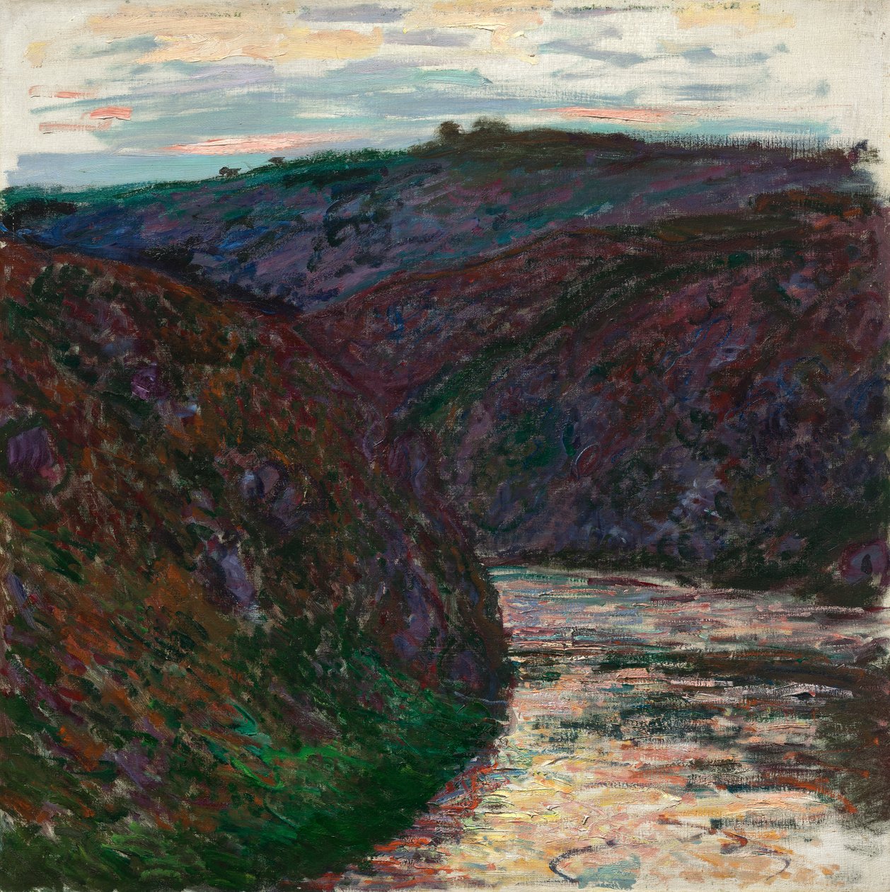 Schlucht in Creuse von Claude Monet