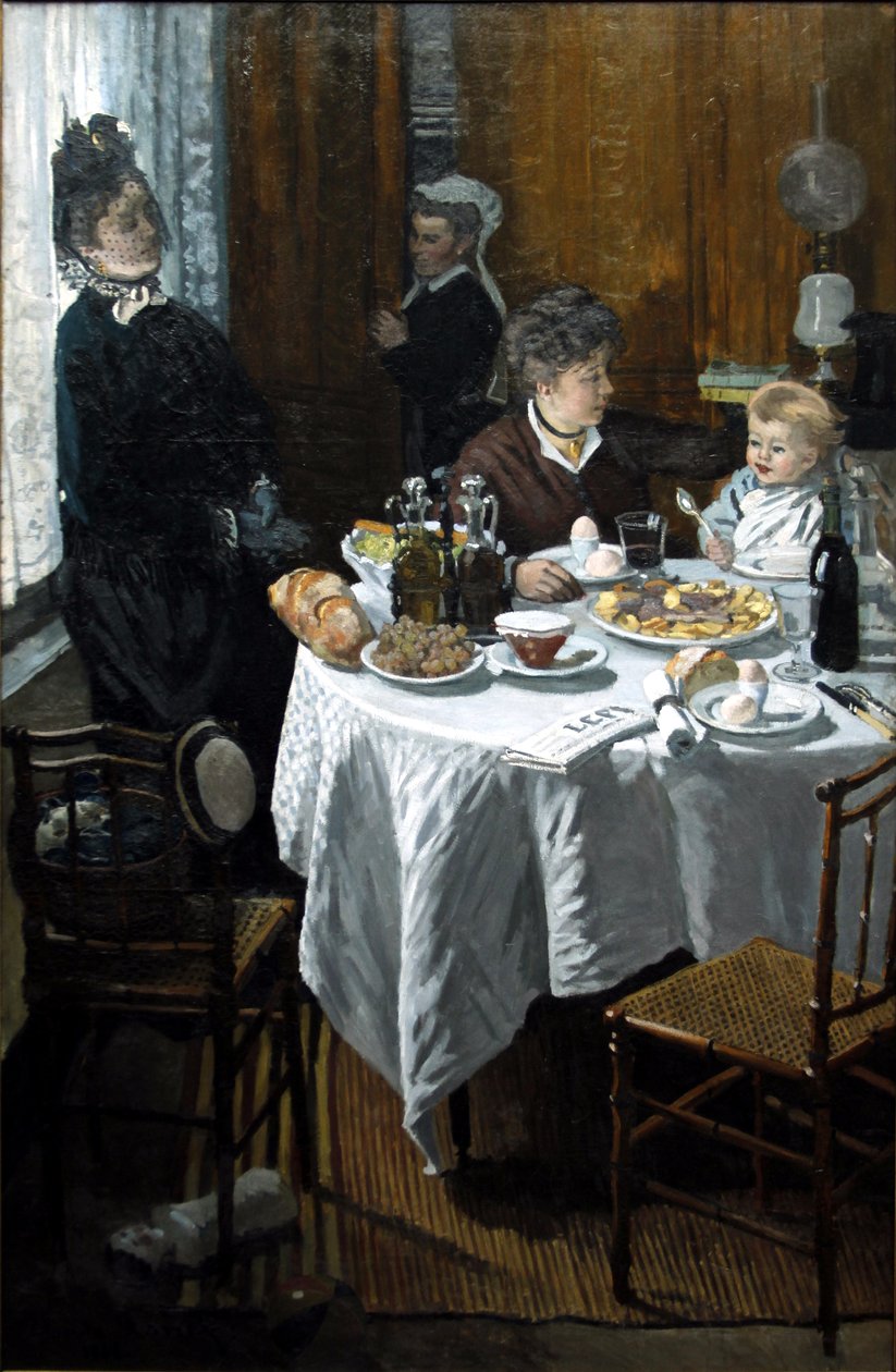 Das Mittagessen von Claude Monet