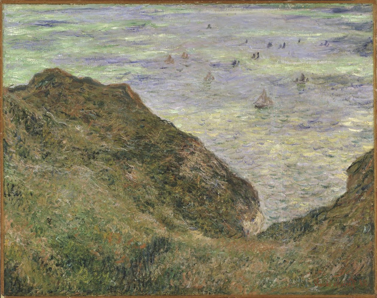 Blick über das Meer von Claude Monet
