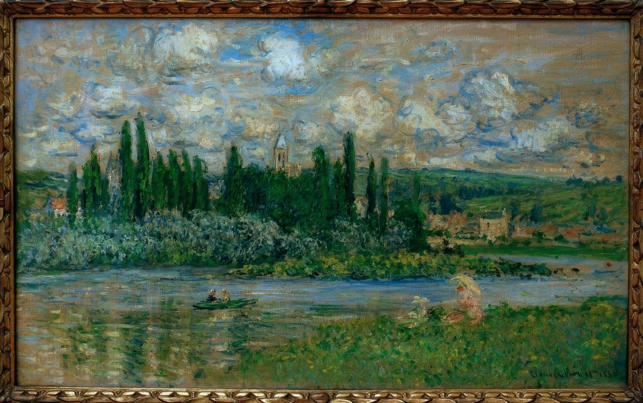 Ansicht von Vetheuil von Claude Monet