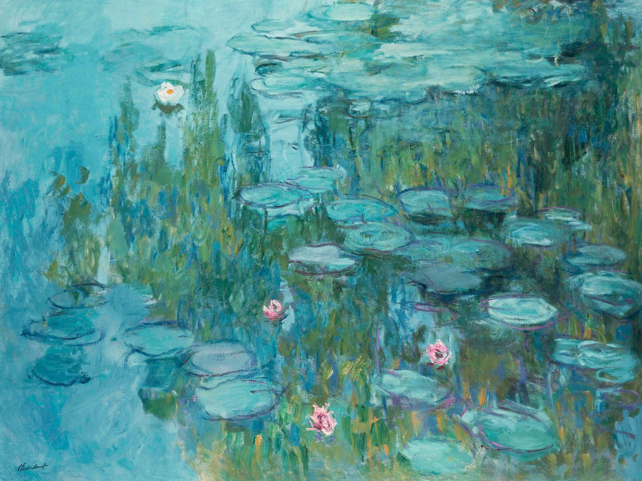 Seerosen von Claude Monet