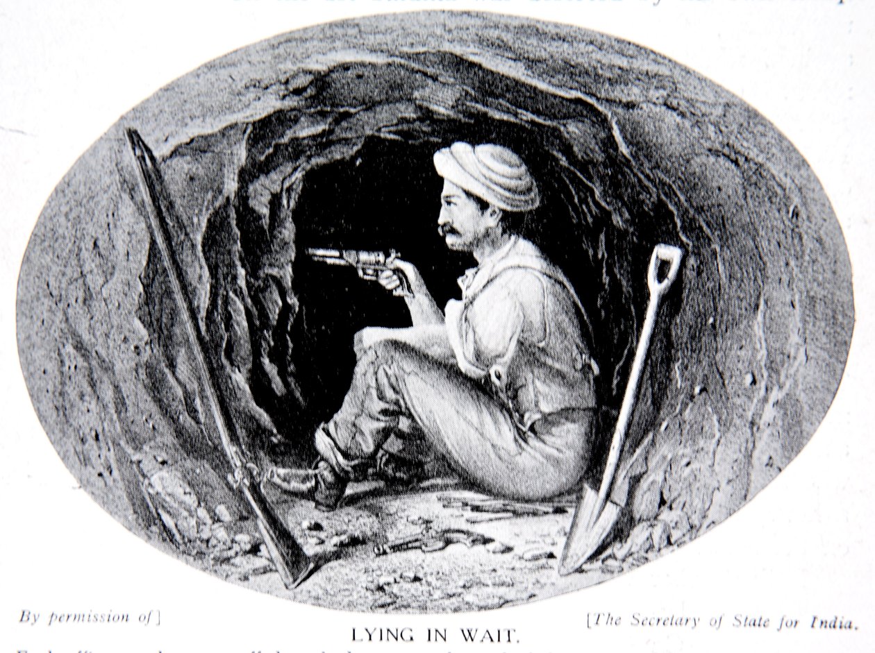 Auf der Lauer, Illustration aus 