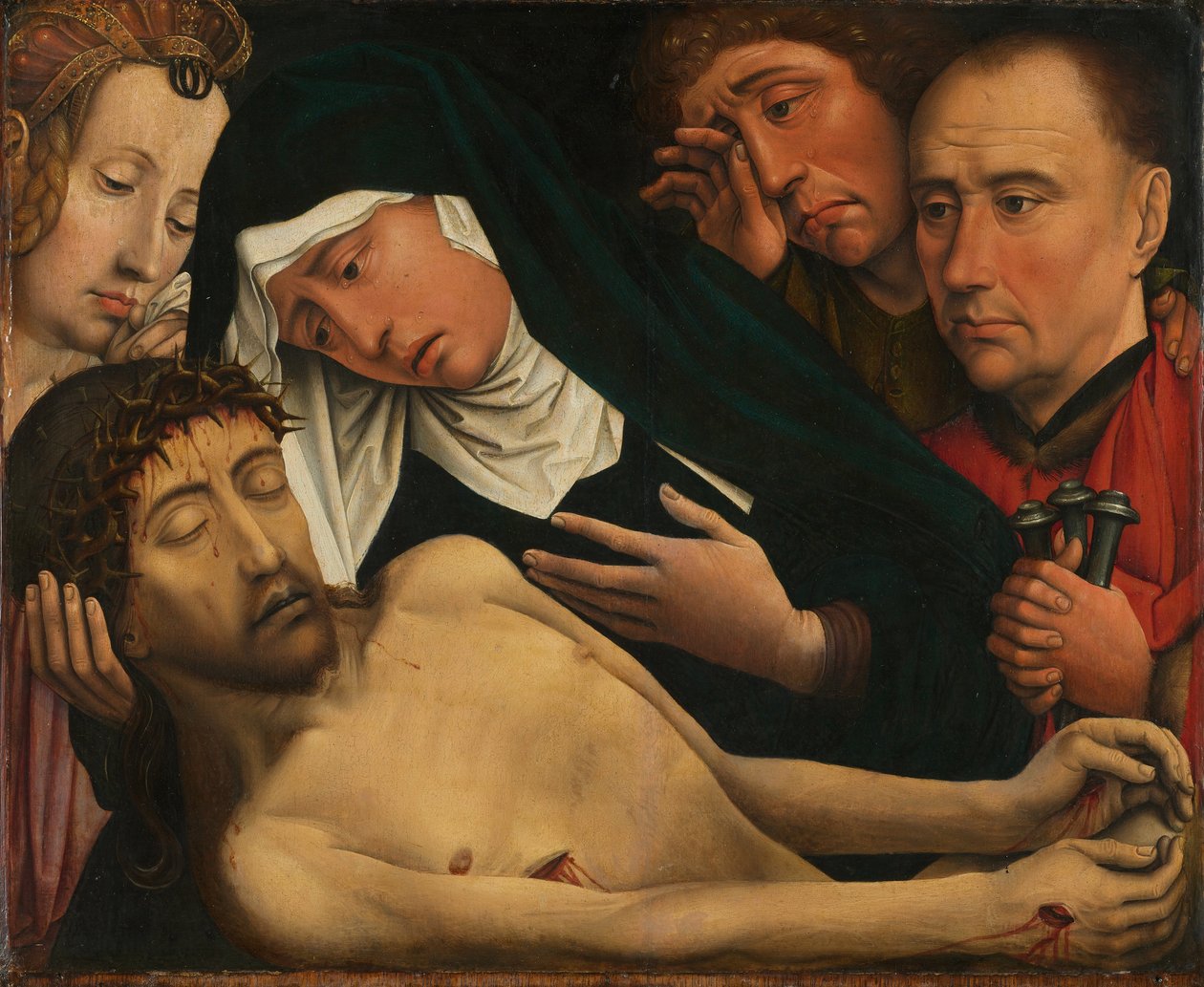 Die Beweinung Christi von Colijn de Coter