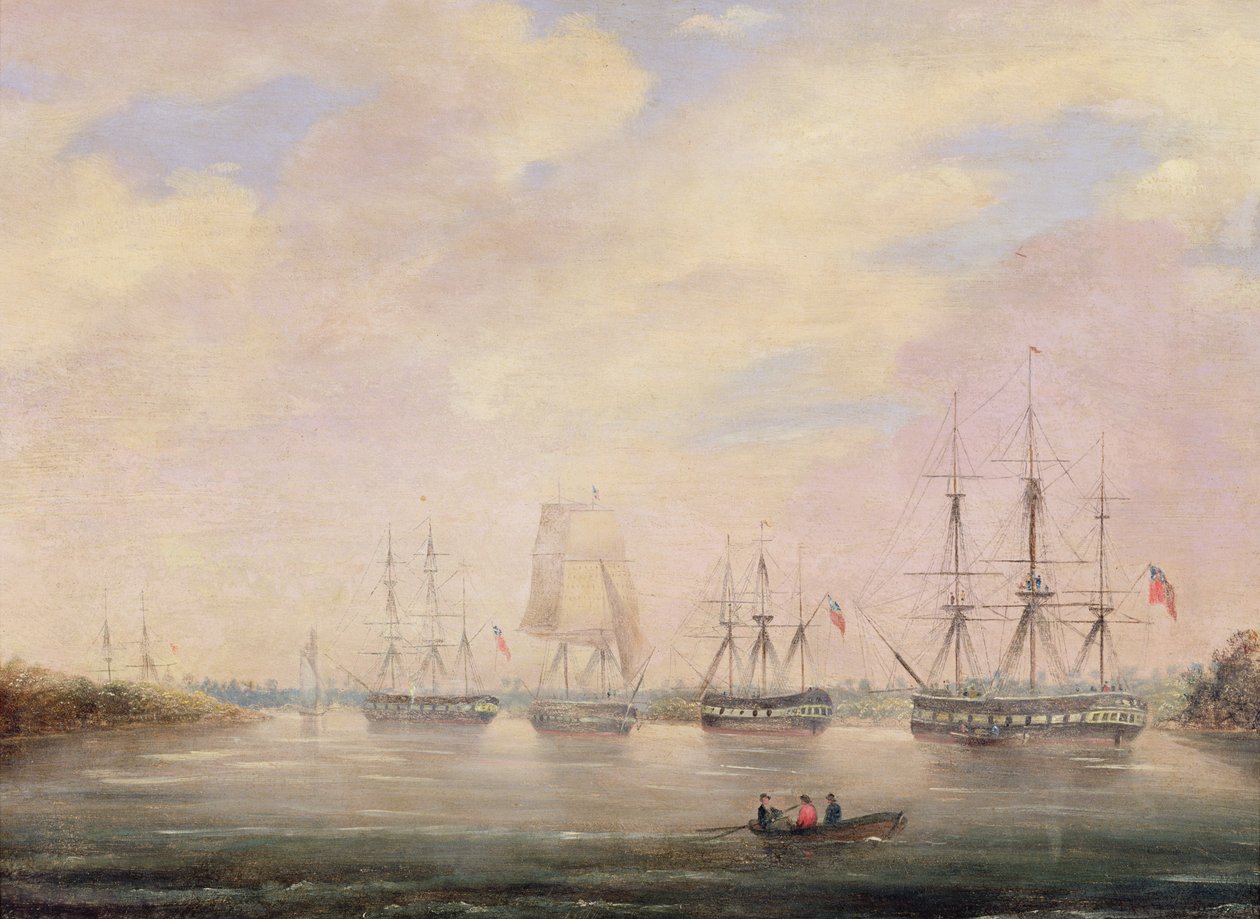 Ansicht von Port Adelaide, Südaustralien von Colonel William Light