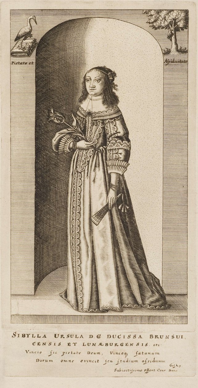 Sibylle Ursula, Prinzessin zu Braunschweig-Lüneburg von Conrad Buno