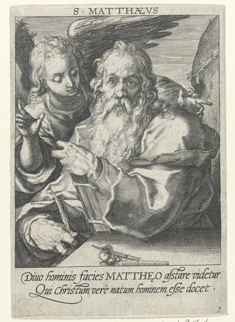 Evangelist Matthäus von Conrad Goltz (possibly)